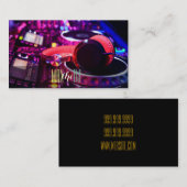 DJミュージックエンターテイメント名刺 名刺 (正面/裏面)