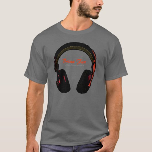 DJミュージックエンターテイメント Tシャツ (正面)