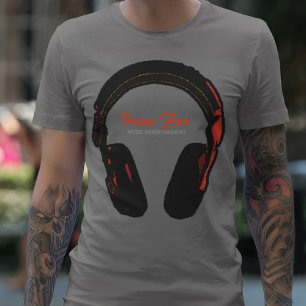 DJミュージックエンターテイメント Tシャツ