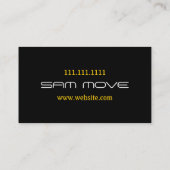 DJミュージッククラブエンターテイメント名カード 名刺 (裏面)