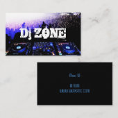 DJミュージッククラブエンターテイメント名カード 名刺 (正面/裏面)