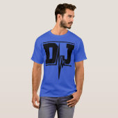 DJミュージックパルス Tシャツ (正面フル)