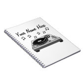 DJミュージックプロデューサー電子ミュージシャンカスタム ノートブック (右側)