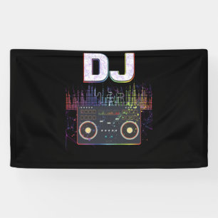 DJミュージックラバーミュージックプレーヤーサウンド 横断幕