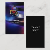 DJミュージック名刺 名刺 (正面/裏面)