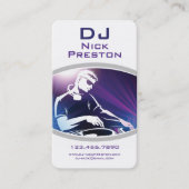 DJミュージック 名刺 (正面)