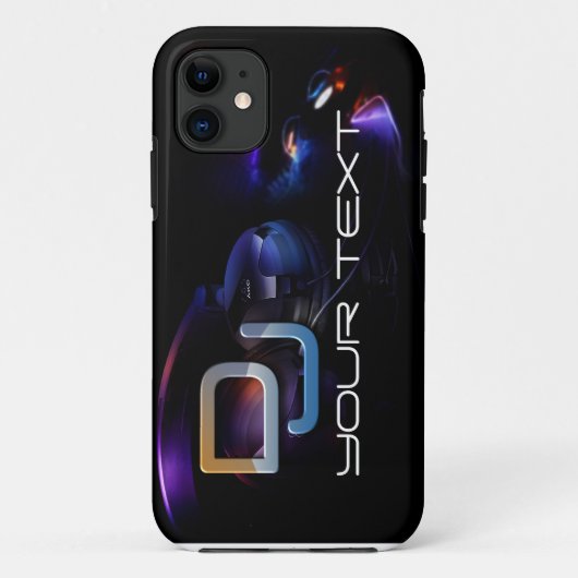 DJミュージック Case-Mate iPhoneケース (裏面)