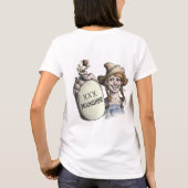 DJムーンシャインミッキーTシャツ Tシャツ (裏面)