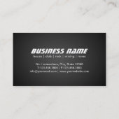 DJモダンターンテーブルスタイリッシュVinyl Recoder Mixer 名刺 (裏面)