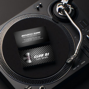 DJモダンターンテーブルスタイリッシュVinyl Recoder Mixer 名刺
