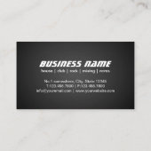 DJモダンターンテーブルスタイリッシュVinyl Recoder Mixer 名刺 (裏面)