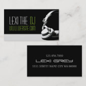 DJモダンミュージッククラブエンターテイメント 名刺 (正面/裏面)