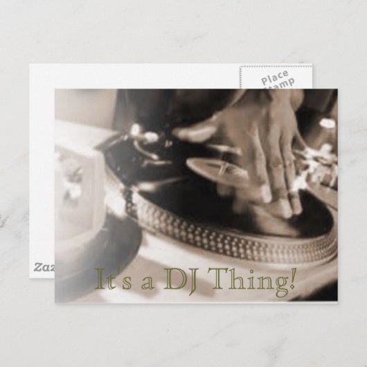 DJモノだ！ ポストカード (正面/裏面)