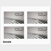 DJユニークシール 長方形シール (シート)