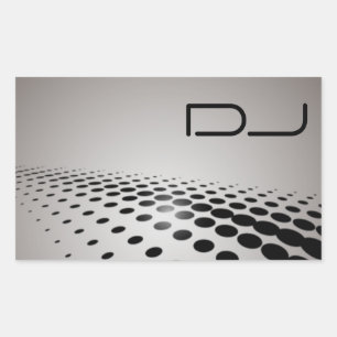 DJユニークシール 長方形シール