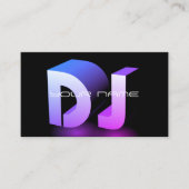 DJユニーク名刺 名刺 (正面)