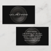 DJユニーク名刺 名刺 (正面/裏面)