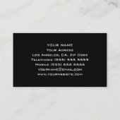 DJユニーク名刺 名刺 (裏面)