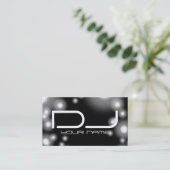 DJユニーク名刺（LED付き） 名刺 (スタンド正面)