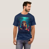 djライオン tシャツ (正面フル)