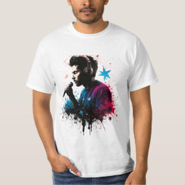 DJライジングスターTシャツデザイン Tシャツ