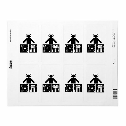 DJラベル ラベル (フルシート)