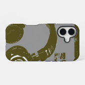DJリスト iPhone 16ケース (裏面横)