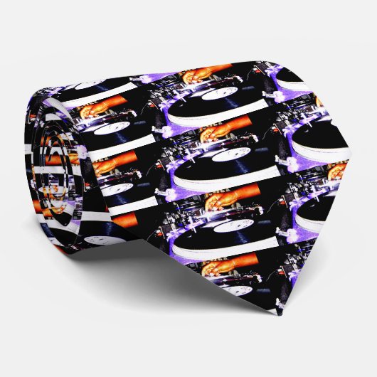 DJレコード ネクタイ (ロール)