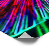 DJ上のレーザー ポスター (角)