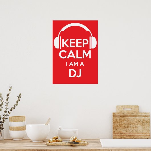 DJ保だ ポスター (キッチン)