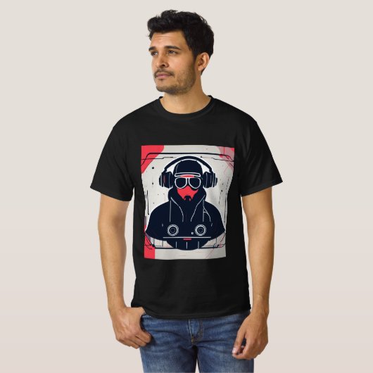 DJ反乱者 Tシャツ (正面フル)