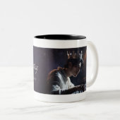 DJ収益 ツートーンマグカップ (正面右)