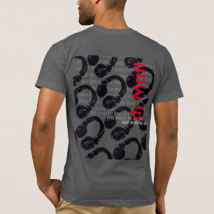 dj名クール&スタイリッシュ tシャツ
