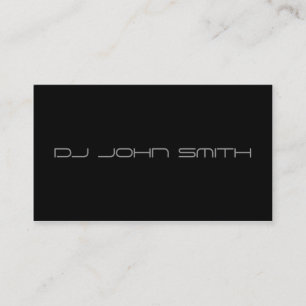 DJ名刺テンプレート 名刺