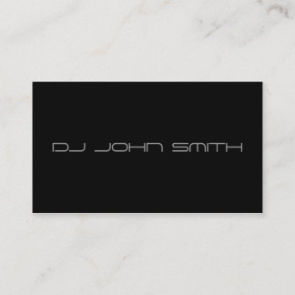 DJ名刺テンプレート 名刺