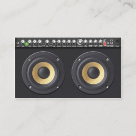 DJ名刺ラウドスピーカー 名刺