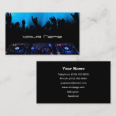 DJ名刺 名刺 (正面/裏面)