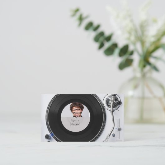 DJ名刺 名刺 (スタンド正面)