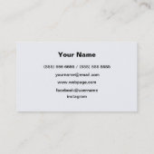 DJ名刺 名刺 (裏面)