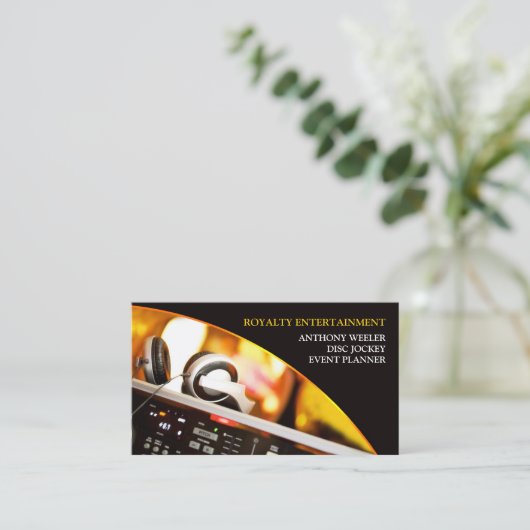 DJ名刺 名刺 (スタンド正面)