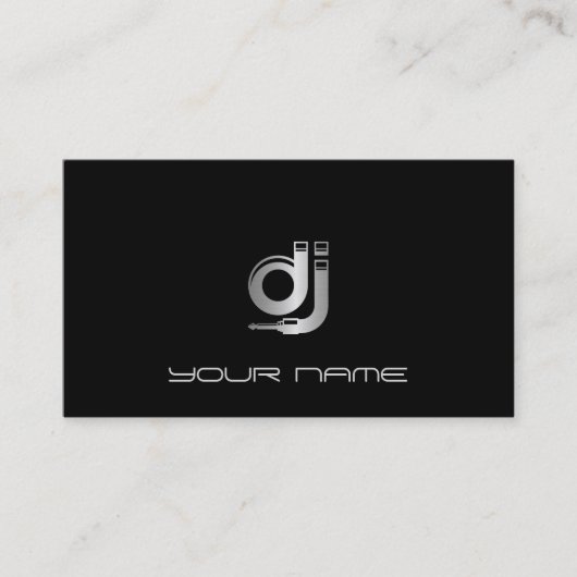 DJ名刺 名刺 (正面)