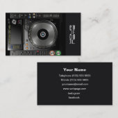 DJ名刺 名刺 (正面/裏面)