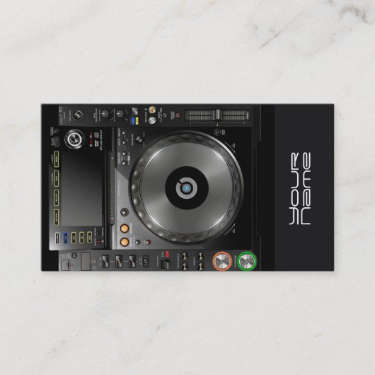 DJ名刺 名刺 (正面)