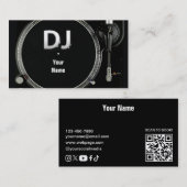 DJ名刺 名刺 (正面/裏面)