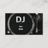 DJ名刺 名刺 (正面)