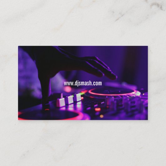 Dj名刺 名刺 (裏面)