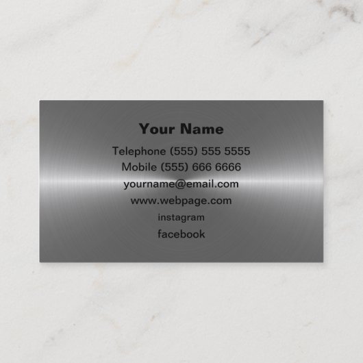 DJ名刺 名刺 (裏面)