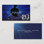 DJ名刺 名刺 (正面/裏面)