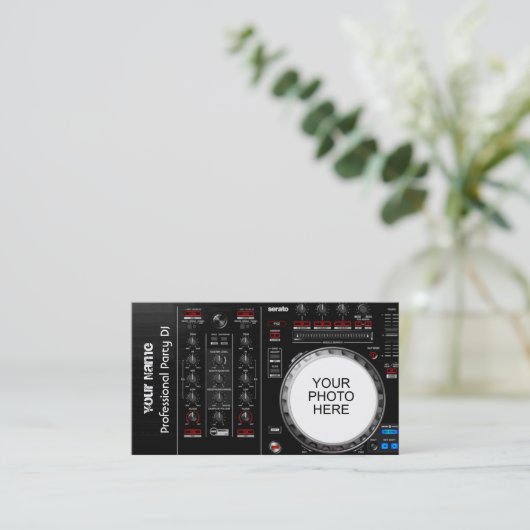 DJ名刺 名刺 (スタンド正面)