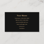 DJ名刺 名刺 (裏面)